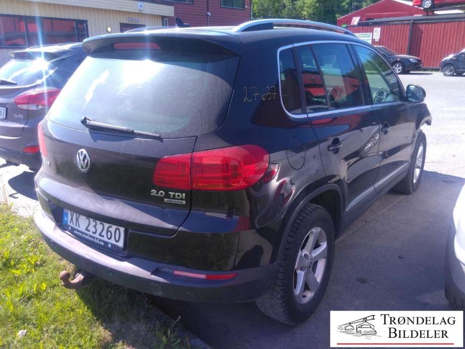 VW Tiguan 2011-2016 (Type I, Fase 2) , Motorkode: CFFB, Girkassekode: NGH