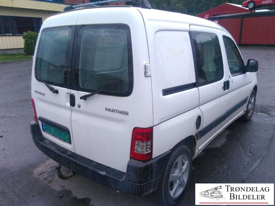 Peugeot Partner 2002-2008 (Type I, Fase 2) , Motorkode: 9HW, Girkassekode: