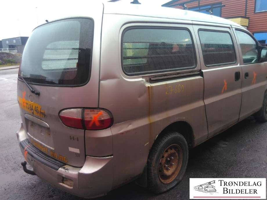 Hyundai H-1 2006-2008 (Type I, Fase 2) , Motorkode: D4BH, Girkassekode: 