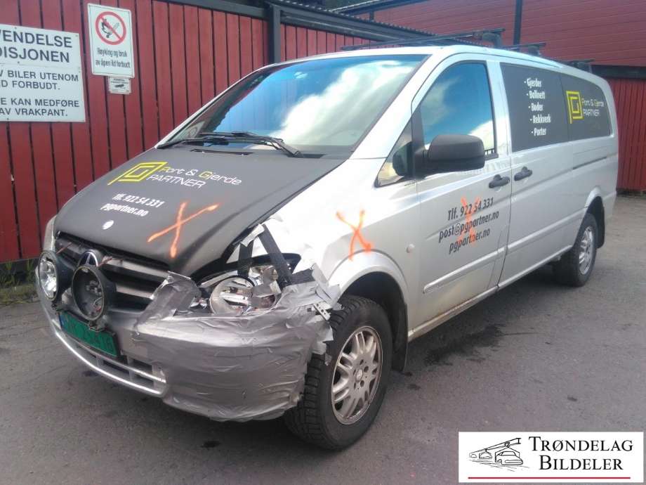 Mercedes Vito/Viano 2010-2014 (Fase 2) (W639) (W639), Motorkode: 651.940, Girkassekode: D722686