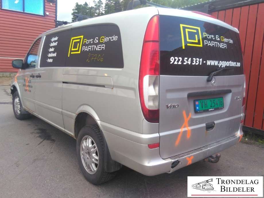 Mercedes Vito/Viano 2010-2014 (Fase 2) (W639) (W639), Motorkode: 651.940, Girkassekode: D722686