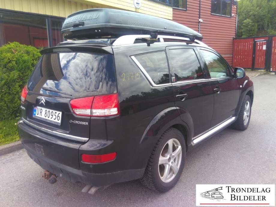 Citroën C-Crosser 2007-2012 , Motorkode: 4HN, Girkassekode: GIR/DIFFKODE - W6MBA/2352