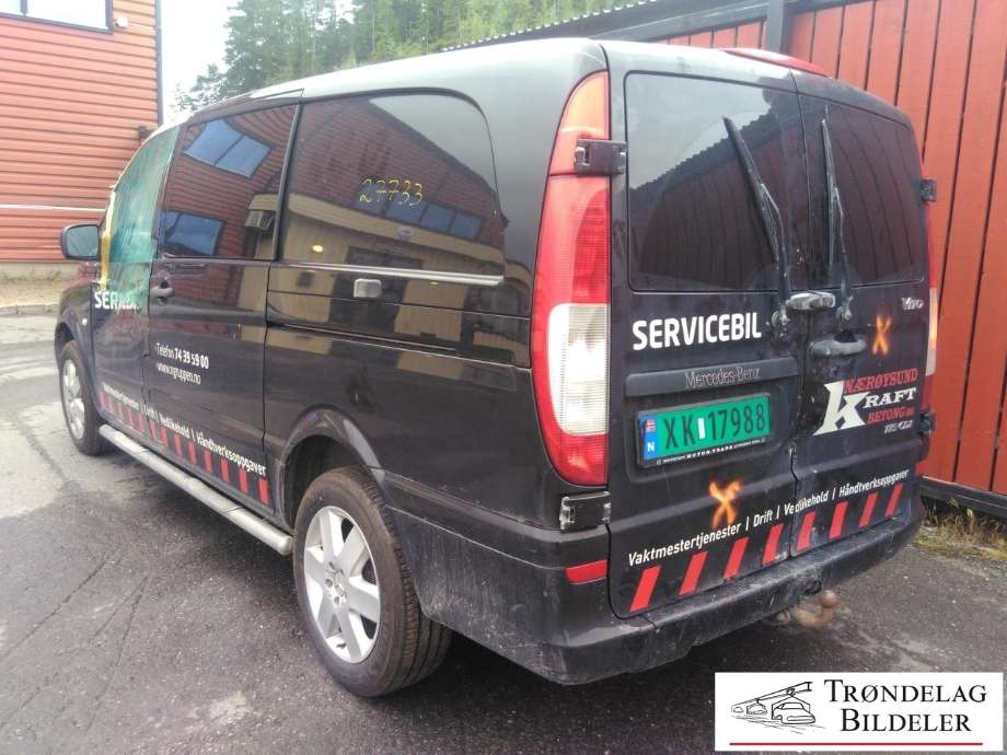 Mercedes Vito/Viano 2010-2014 (Fase 2) (W639) (W639), Motorkode: 646.980, Girkassekode: D722682