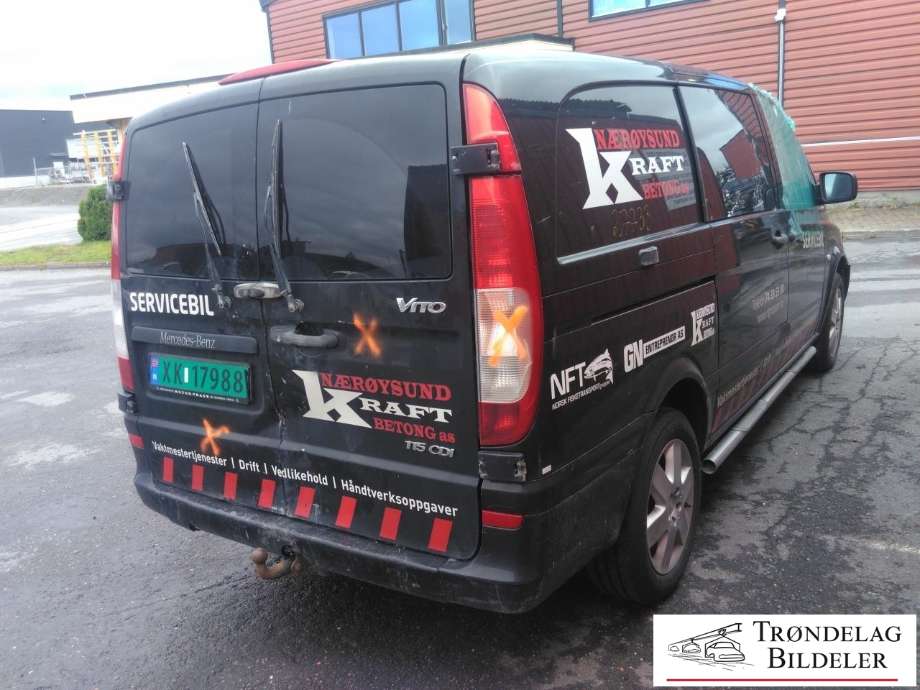 Mercedes Vito/Viano 2010-2014 (Fase 2) (W639) (W639), Motorkode: 646.980, Girkassekode: D722682