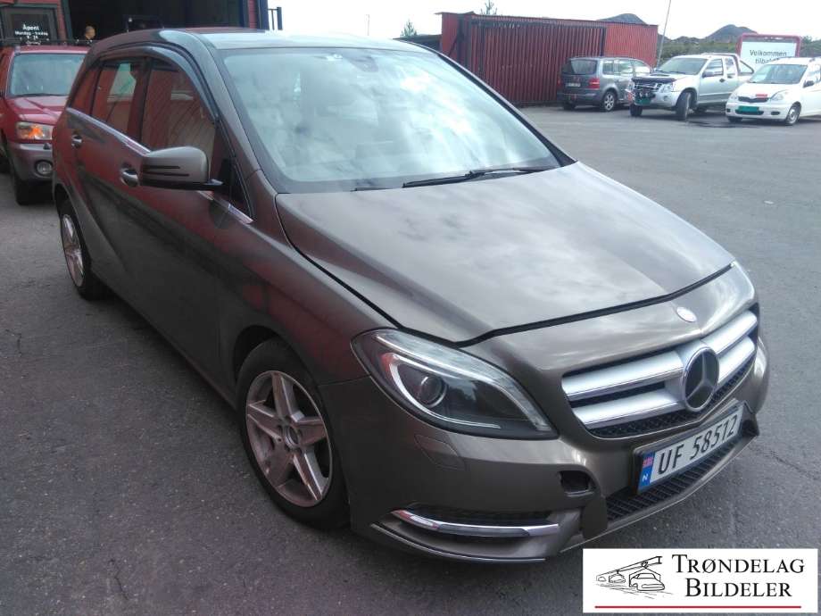 Mercedes B-Klasse 2011-2018 (W246) (W246), Motorkode: 651901, Girkassekode: D724003