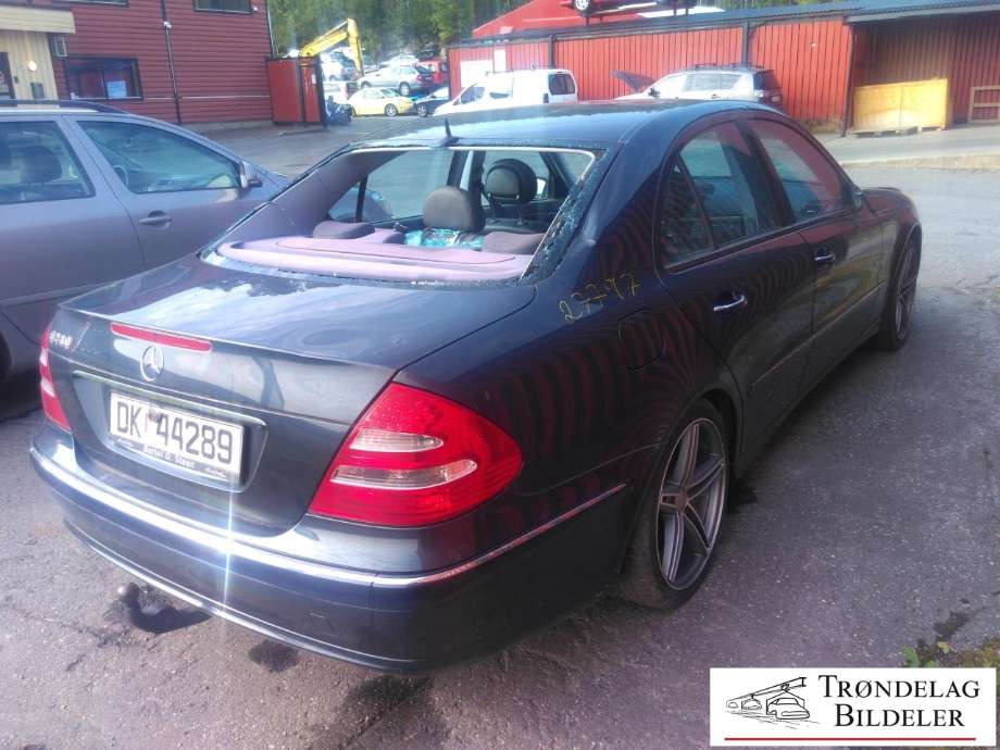 Mercedes E-Klasse 2002-2006 (Fase 1) (W211) (W211), Motorkode: 112 913, Girkassekode: