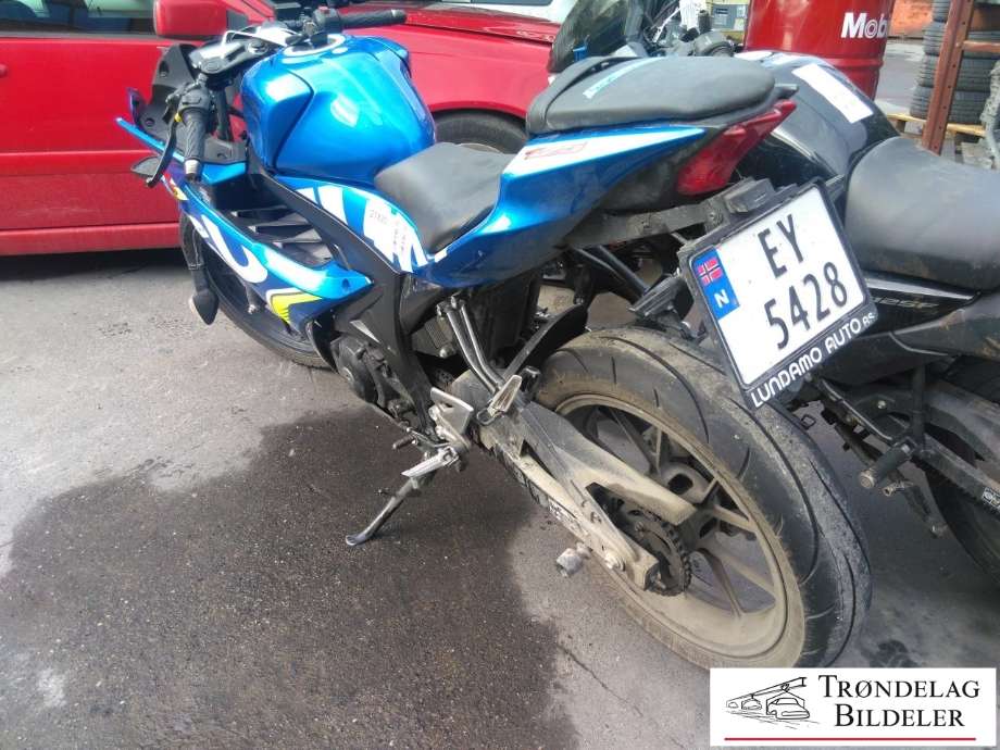 MC Suzuki GSX-R125 2017-->> delebil , Motorkode: CFA1, Girkassekode: