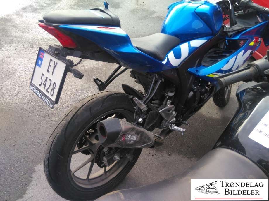 MC Suzuki GSX-R125 2017-->> delebil , Motorkode: CFA1, Girkassekode: