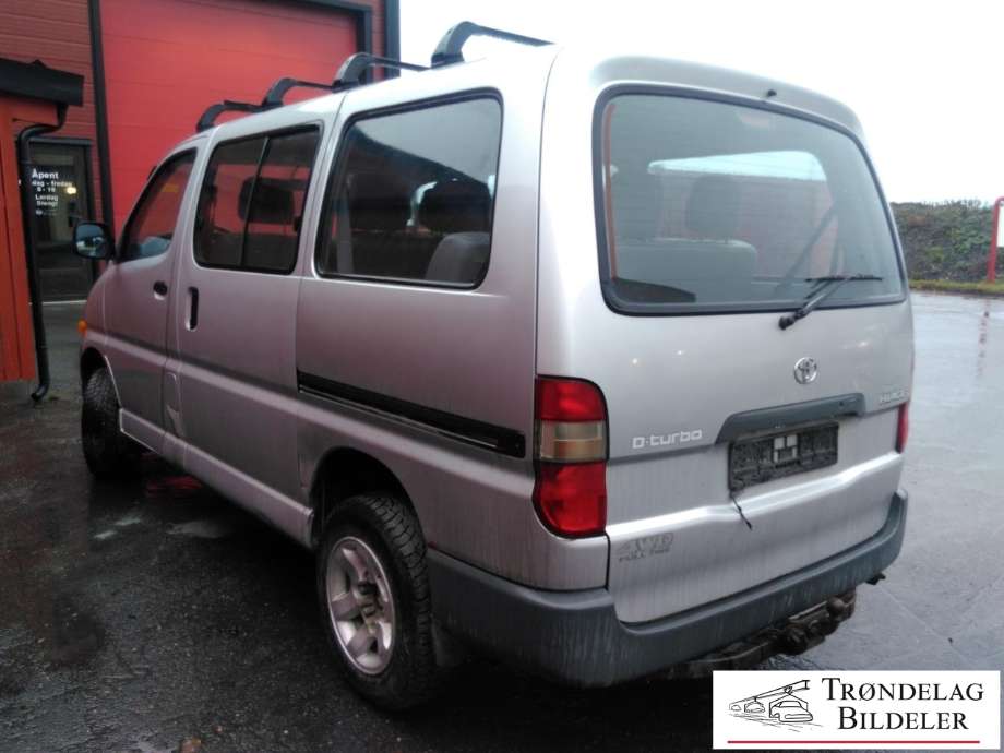 Toyota Hiace 1996-2001 (Fase 1) , Motorkode: 2L-T, Girkassekode: 