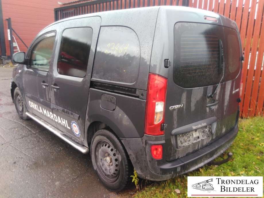 Mercedes Citan 2012-2021 (W415) (W415), Motorkode: K9K E6, Girkassekode: 