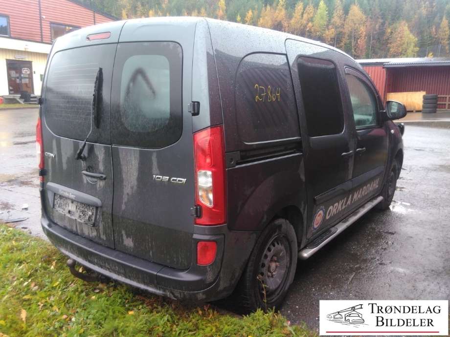 Mercedes Citan 2012-2021 (W415) (W415), Motorkode: K9K E6, Girkassekode: 