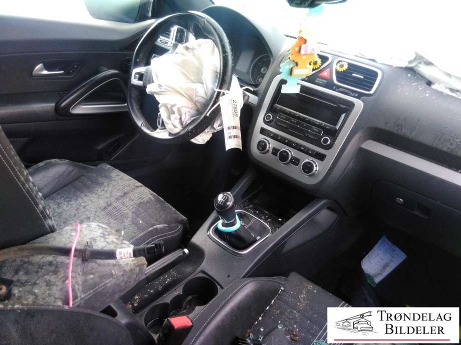 VW Scirocco 2008-2013 delebil , Motorkode: CAX, Girkassekode: NBW