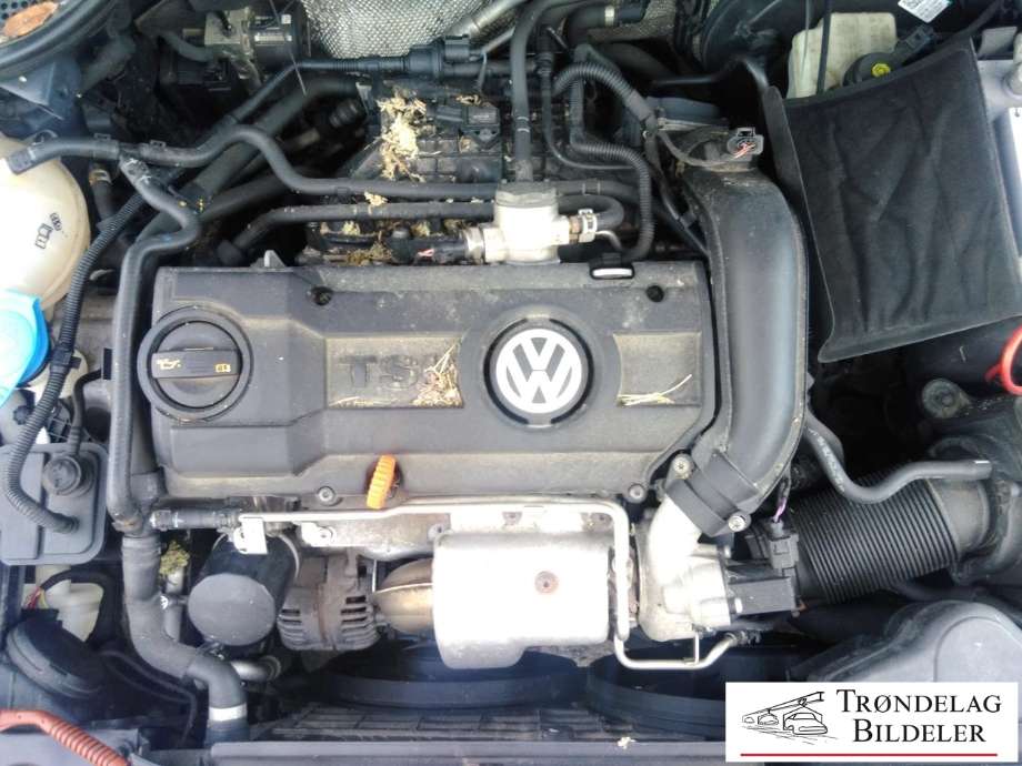 VW Scirocco 2008-2013 delebil , Motorkode: CAX, Girkassekode: NBW
