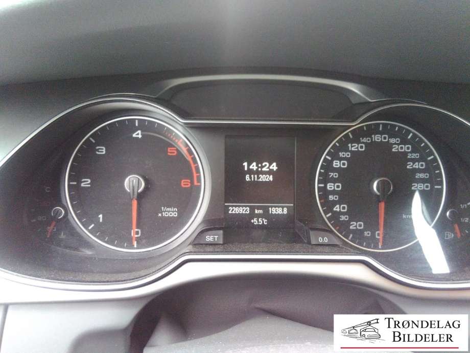 Audi A4 2007-2014 (Type IV) (B8) (B8), Motorkode: CJCA, Girkassekode: NYM