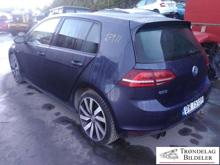 VW Golf VII 2012-2017 (Fase 1) delebil , Motorkode: CUKB, Girkassekode: RJW