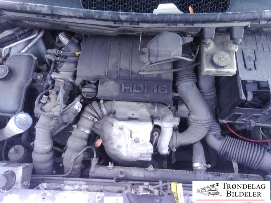 Peugeot Partner 2008-2015 (Type II, Fase 1) , Motorkode: 9HX, Girkassekode: 