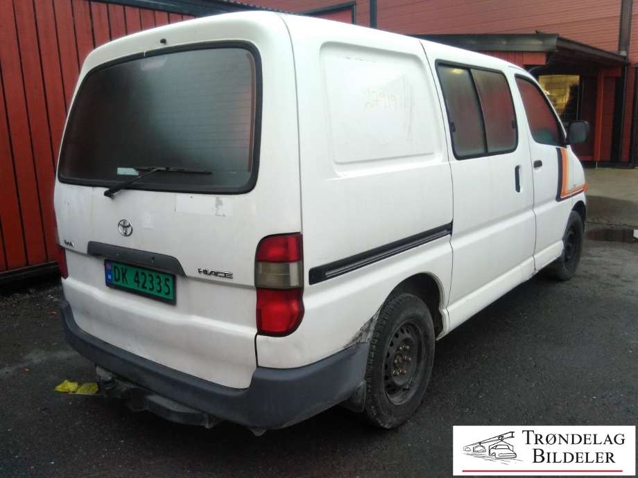 Toyota Hiace 2001-2006 (Fase 2) , Motorkode: 2KD-FTV, Girkassekode: 