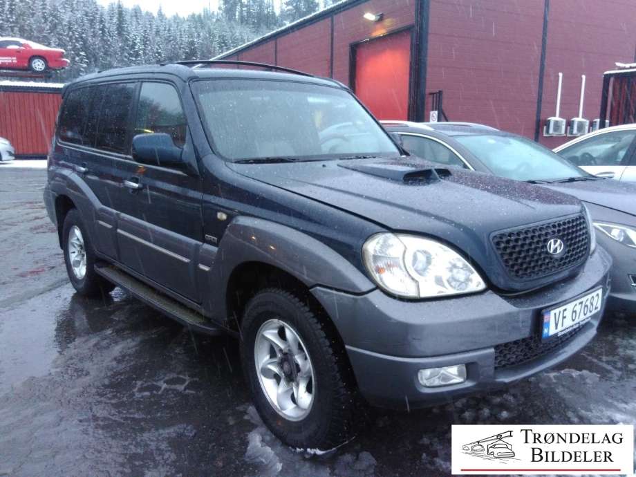 Hyundai Terracan 2002-2007 , Motorkode: J3, Girkassekode: 