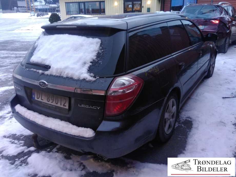 Subaru Legacy 2007-2009 (Type IV, Fase 2) , Motorkode: EJ204LVDMB, Girkassekode: 