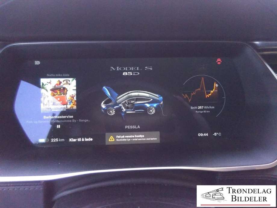 Tesla Model S 2016-2021 (Fase 2) , Motorkode: L2S, Girkassekode: 