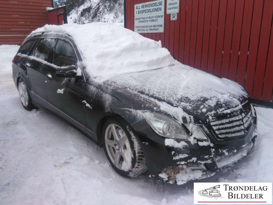 Mercedes E-Klasse 2009-2013 (Fase 1) (W212) (W212), Motorkode: 651924, Girkassekode: 