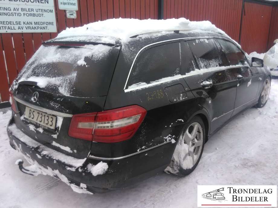 Mercedes E-Klasse 2009-2013 (Fase 1) (W212) (W212), Motorkode: 651924, Girkassekode: 