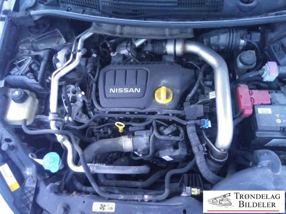 Nissan Qashqai 2010-2014 (Type I, Fase 2) , Motorkode: R9M, Girkassekode: 