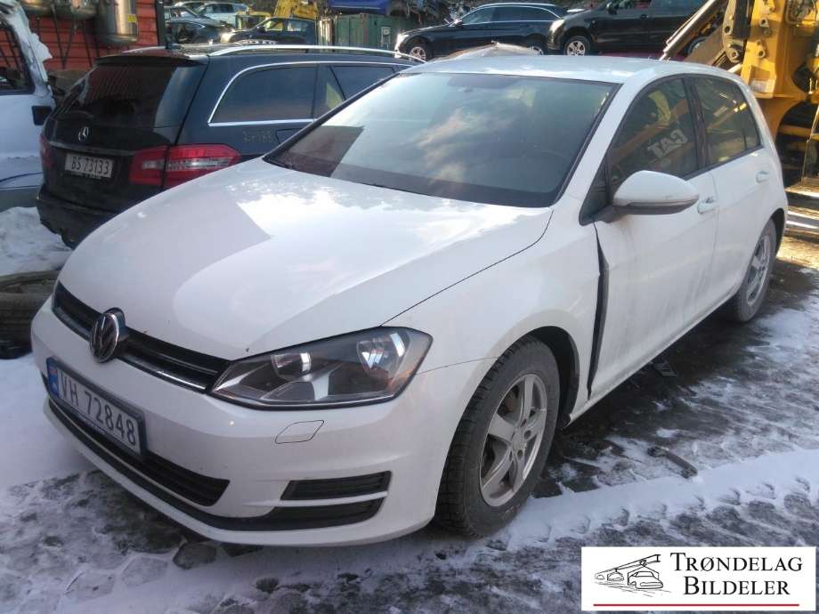 VW Golf VII 2012-2017 (Fase 1) , Motorkode: CJZA, Girkassekode: QRL