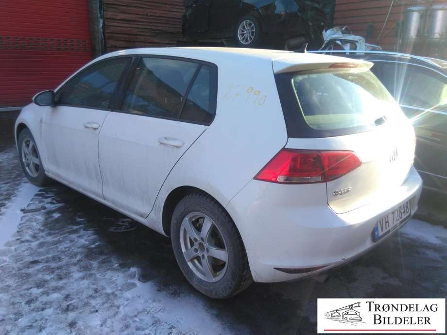 VW Golf VII 2012-2017 (Fase 1) , Motorkode: CJZA, Girkassekode: QRL