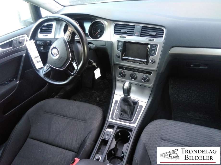 VW Golf VII 2012-2017 (Fase 1) , Motorkode: CJZA, Girkassekode: QRL