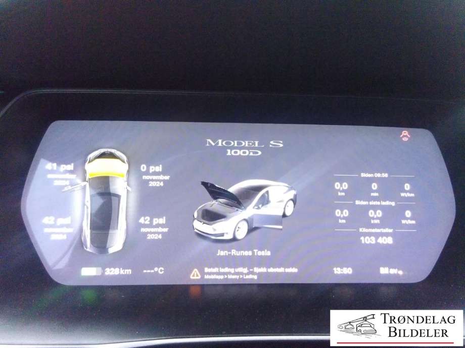 Tesla Model S 2016-2021 (Fase 2) , Motorkode: L2S, Girkassekode: 