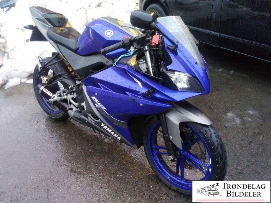MC Yamaha YZF-R125 2014-2018 , Motorkode: E3A4E, Girkassekode: