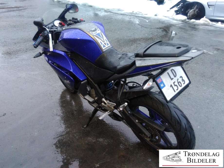 MC Yamaha YZF-R125 2014-2018 , Motorkode: E3A4E, Girkassekode: