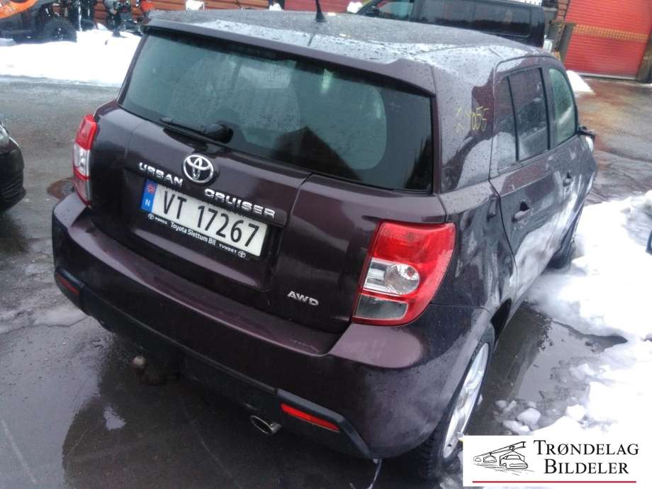 Toyota Urban Cruiser 2009-2014 , Motorkode: 1ND-TV, Girkassekode: 