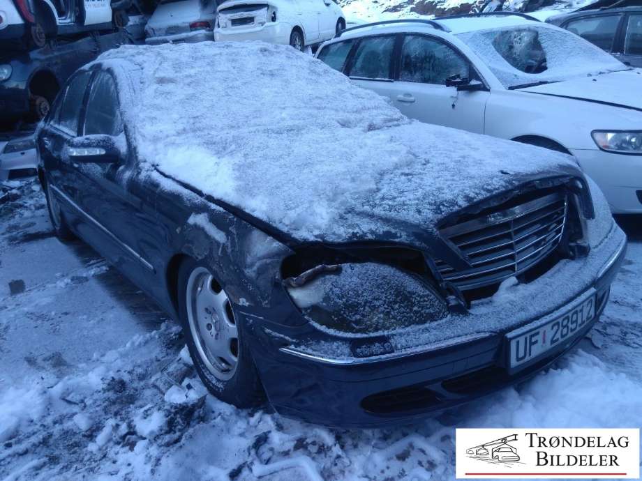 Mercedes S-Klasse 1999-2005 (W220) (W220), Motorkode: M112.975, Girkassekode: D722675