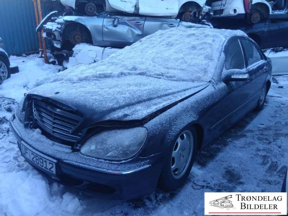 Mercedes S-Klasse 1999-2005 (W220) (W220), Motorkode: M112.975, Girkassekode: D722675