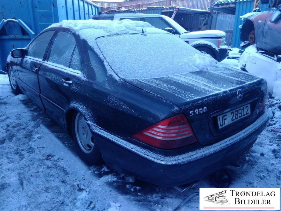 Mercedes S-Klasse 1999-2005 (W220) (W220), Motorkode: M112.975, Girkassekode: D722675