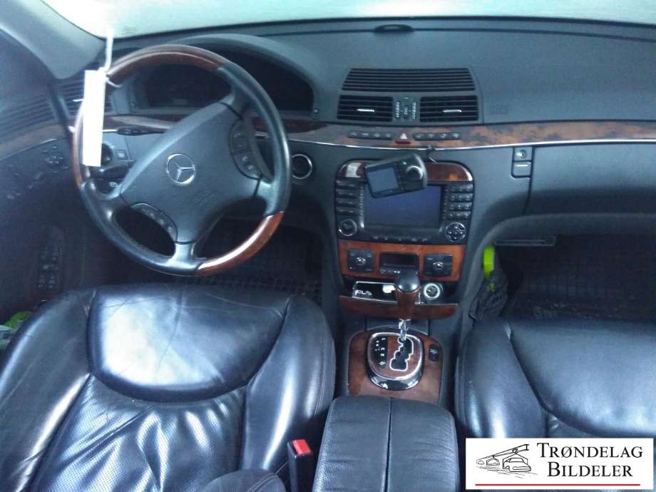 Mercedes S-Klasse 1999-2005 (W220) (W220), Motorkode: M112.975, Girkassekode: D722675