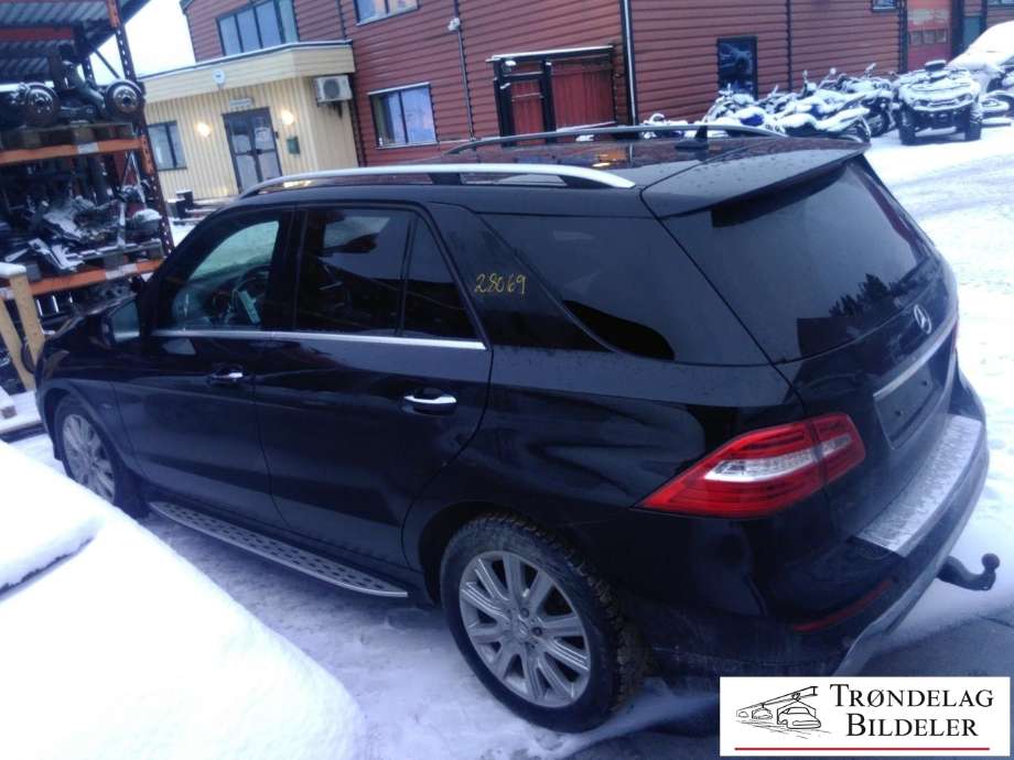 Mercedes ML 2011-2015 (Fase 1) (W166) (W166), Motorkode: 651960, Girkassekode: D722908