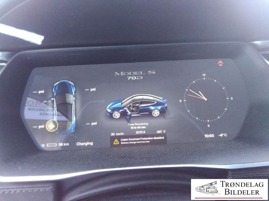 Tesla Model S 2013-2016 (Fase 1) , Motorkode: L2S, Girkassekode: 