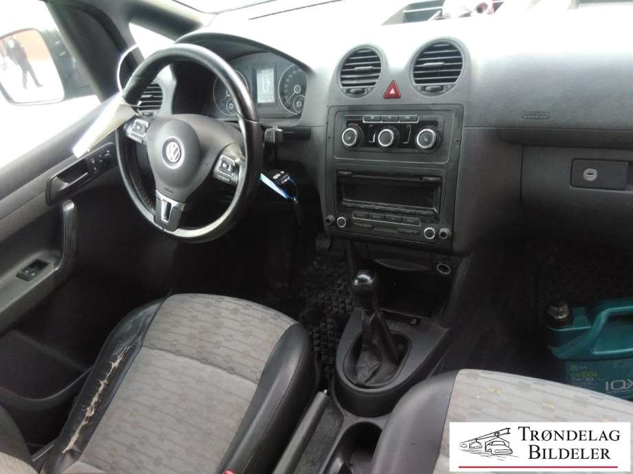 VW Caddy 2010-2015 (Type III, Fase 2) , Motorkode: CAYD, Girkassekode: MLS