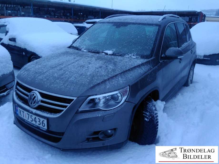 VW Tiguan 2007-2011 (Type I, Fase 1) , Motorkode: CBAB, Girkassekode: KVC