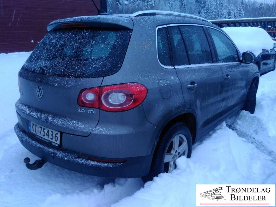 VW Tiguan 2007-2011 (Type I, Fase 1) , Motorkode: CBAB, Girkassekode: KVC