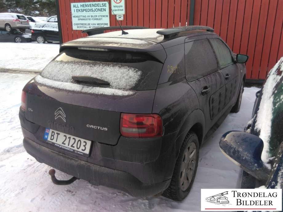 Citroën C4, Cactus 2014-2017 (Fase 1) , Motorkode: 9H06, Girkassekode: 