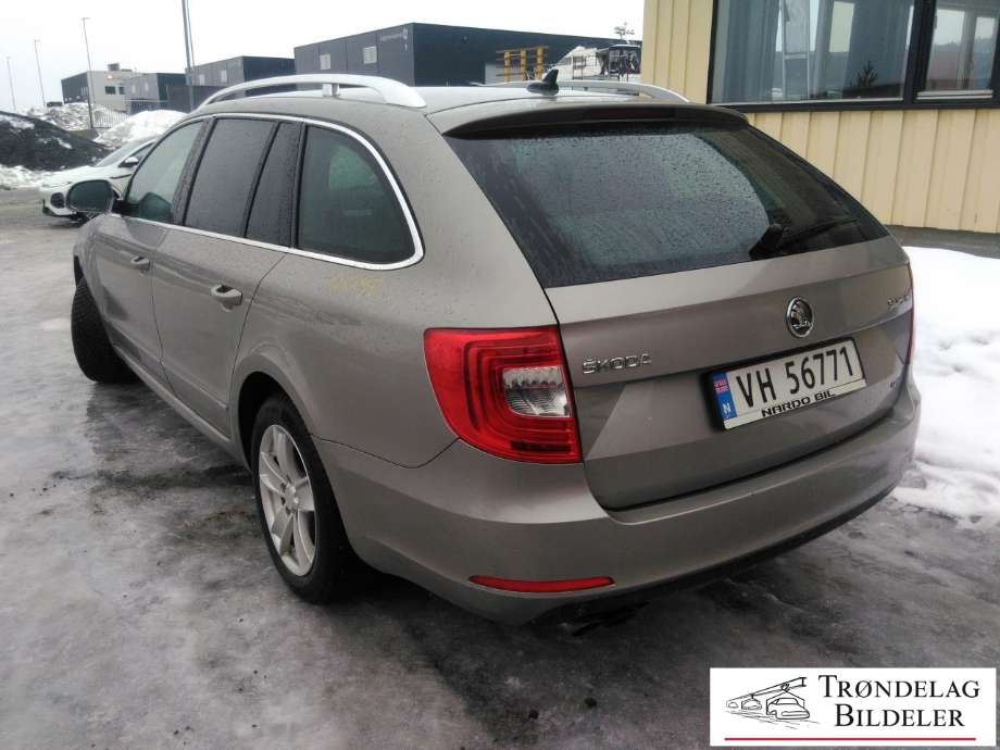 Škoda Superb 2008-2015 (Type II) , Motorkode: CFFB, Girkassekode: NFV