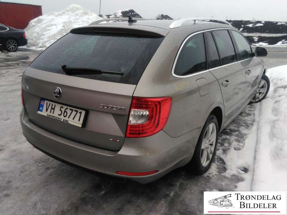 Škoda Superb 2008-2015 (Type II) , Motorkode: CFFB, Girkassekode: NFV