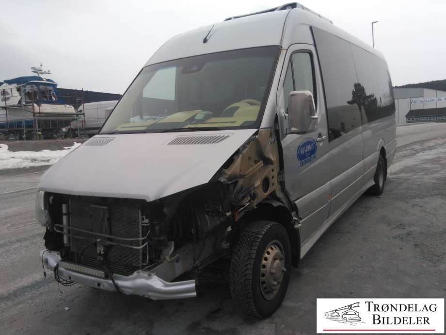 Mercedes Sprinter 2013-2018 (Fase 2) (906) (906), Motorkode: OM642.896, Girkassekode: D722902