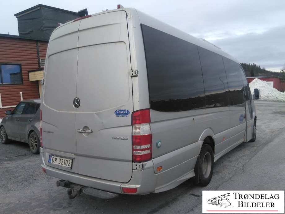 Mercedes Sprinter 2013-2018 (Fase 2) (906) (906), Motorkode: OM642.896, Girkassekode: D722902