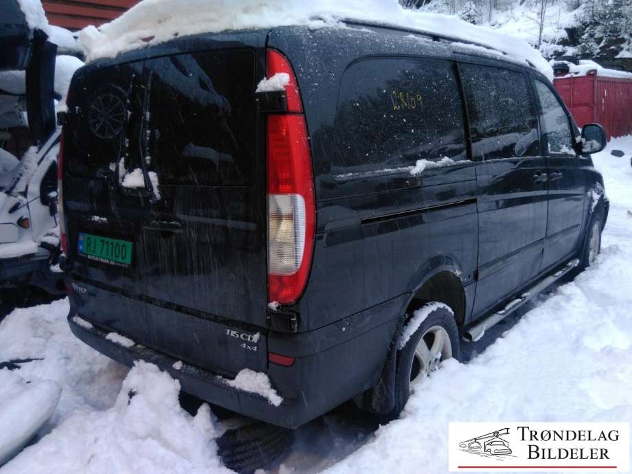 Mercedes Vito/Viano 2004-2010 (Fase 1) (W639) (W639), Motorkode: OM646.982, Girkassekode: D722682