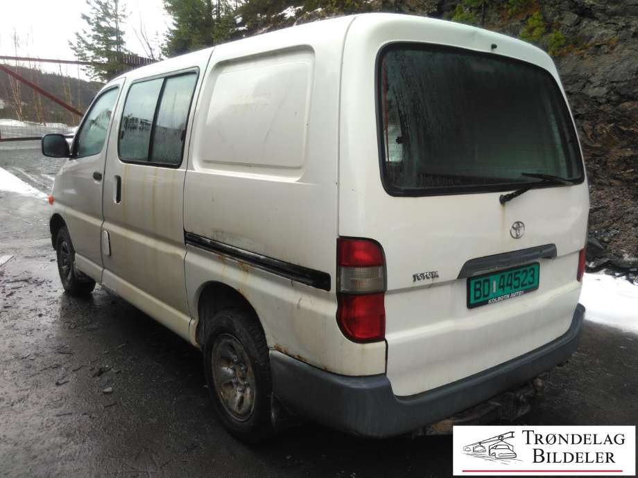 Toyota Hiace 2001-2006 (Fase 2) , Motorkode: 2KD-FTV, Girkassekode: 